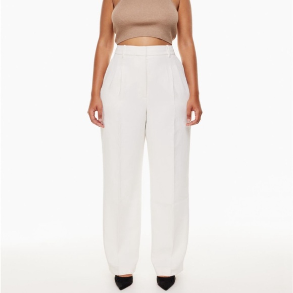 Aritzia Pants - Aritzia white effortless pants